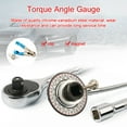 thumbnail image 3 of Labymos Acier Chromé-Vanadium 1/2 Pouce 12.5mm Jauge d'Angle de Couple de Transmission 360° Réglable Torsiomètre Mesure Professionnelle, 3 of 8