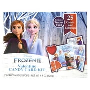 Frozen 2 Valentine's Day Candy Card Exchange Kit - 4.4oz/25ct