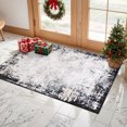 thumbnail image 4 of 2x3 Entryway Rug Bathroom Rugs for Front Door Bedroom Kitchen, Washable Vintage Print Carpet, Floor Mat with Non Slip Backing, 4 of 8
