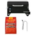 thumbnail image 1 of Costway Portable Tabletop Pellet Grill & 20lbs Apple Wood Pellets Outdoor Smoker BBQ Set, 1 of 10