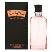 Lucky Brand Lucky You Eau De Toilette, Perfume for Women, 3.4 Oz