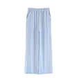 thumbnail image 6 of FNFYFH Womens T-Shirt Built-in Bra Padded Tops Short Sleeve Nightgown Soft Cotton Sleepwear Loose Fit Casual Pajamas Sets, 6 of 10