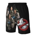 thumbnail image 5 of Ghostbusters Movie Men's Beach Shorts Swim Trunks Casual Quick Dry Board Shorts Swimwear with Mesh Lined and Pockets, 5 of 8