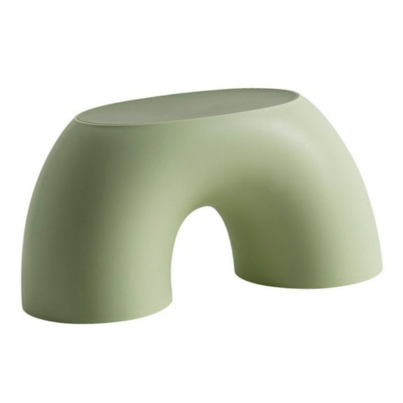 MLINS Compact Nonslip Step Stool for Home Use Made of PP Plastic Green Lightweight and Practical 1Pc