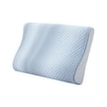 thumbnail image 2 of JikouIivo Memory Foam Pillow, Contour Pillow for Side Sleepers, Orthopedic Pillow for Neck Pain Relief, Cervical Pillow for Back Pain, Adjustable Memory Foam Pillow, 2 of 7