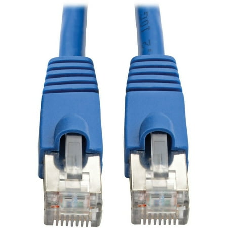 UPC: 0037332256782 | Tripp Lite Cat6a 10G Snagless Shielded STP Ethernet Cable (RJ45 M/M) PoE Blue 12 ft. (3.66 m)