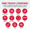 thumbnail image 4 of DASH 7qt Clear View Digital Air Fryer - Cream, 4 of 5