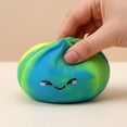 thumbnail image 6 of Mystery Dumpling Squeeze Iridescent Giant Dumpling Toys, Daily Office & At Home, Glitter Simulated Steamed Bun, Adults Stress Relief Sensory Fidget Ball, Hand Pinching Steamed Rolls [Orange], 6 of 8