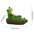 thumbnail image 3 of Floating Garden Sculpture Resin Animal Art Statue For Pond Water Feature Outdoor Figurine, 3 of 6