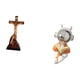 thumbnail image 5 of Estatua católica,Colección religiosa de la estatua de la Virgen María,Figura de la cruz de Jesús Escultura católica decoración,Estatua del astronauta,Figura decorativa espacial de estatua, 5 of 8