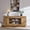 Light Knotty, variant on KeyWhat TV Stand for TVs Up to 80", Modern Entertainment Center with Storage Cabinet & Open Shelves, Cable Management for Living Room, Antique White