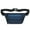Blue, variant on Casual Waist Bag for Men Women, Water-Resistant PU Leather Fanny Pack with Multi Pockets, Lightweight Crossbody Hip Bag for Travel Hiking Sports 10.63 x 5.5 x 1.9in