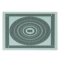 thumbnail image 3 of Greek Key Cutting Board, Traditional Meander Border Set Square and Circles Antique Frame Pack, Decorative Tempered Glass Cutting and Serving Board, Small Size, Black White, by Ambesonne, 3 of 5