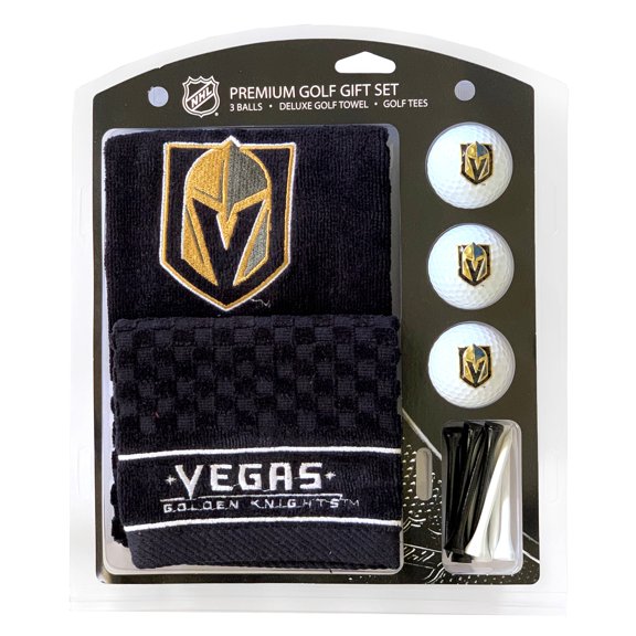 Vegas Golden Knights Embroidered Golf Gift Set