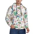 thumbnail image 2 of Sikiie Fairy Flower Men's Hoodie, Essentials Hoodie, Sweatshirt, Pullover Hooded Sweatshirt for Men-4X-Large, 2 of 7