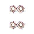 thumbnail image 2 of Qarigey 1 par de pendientes florales para mujer, joyería artística para fiesta de boda, esposa, madre, accesorios de regalo personalizados, Type2 NO2, 2 of 6