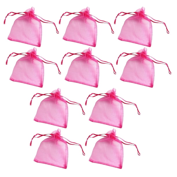 Yuarrent Bolsa de bolsita vacía de 10 Uds., bolsas de regalo multifuncionales de Color sólido, bolsas con cordón de fragancia hermosa, regalos de boda Kits de decoración para fiestas Yuarrent HA066393-00