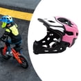 thumbnail image 1 of Casco de bicicleta Protector de ventilación cómodo Casco de bicicleta de montaña extraíble Rosa, 1 of 8