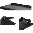 thumbnail image 4 of Adjustable Screen Shelf Screen Rack Foldable Monitor Top Shelf Organizer Bracket Top Storage For Flat Panel Computer Tv Game Consoles Routers, Black B, 4 of 5