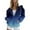 Blue, variant on Lightweight Women's Zipper Hooded Cardigan With Pockets Casual Jacket For Everyday Wear And Outdoor Activities plus Size Western Wear Women plus Size Outerwear Winter for Women Jacket Women Anorak 2xl