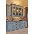 thumbnail image 5 of Goo-Ki 5"(128mm) Hole Center Matte Black Kitchen Cabinet Handles, Closet Classic Zinc Alloy Din Cup Cabinet Pulls Dresser Handles for Bedroom, 6 Pack, 5 of 8