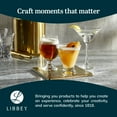 thumbnail image 4 of Libbey Entertaining Essentials Belgian Beer Glasses, 13 oz, Craft Beer Glasses Set of 6 for Belgian Ales, Unique Tulip Shape for Entertaining, 4 of 4