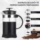 thumbnail image 3 of Cafetera Prensa Francesa De Vidrio 800ml Con Embólo Negra, 3 of 3