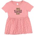 thumbnail image 3 of Inktastic Papas Future Hunting Buddy Girls Baby Dress, 3 of 5