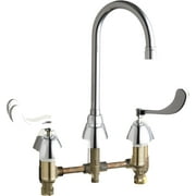 Chicago Faucets 786-E35vpcab Commercial Grade High Arch Kitchen Faucet - Chrome