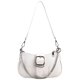 thumbnail image 1 of Bolso Axila Con Cadena para Mujer Bolso Elegante Color Sólido Bolso para Mujer (blanco), 1 of 9