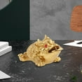 thumbnail image 3 of Figurine de Crapaud Feng Shui Ornement de Bureau pour Cheminée Entrée Armoire Bureau, 3 of 8