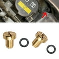 thumbnail image 2 of UNTERING Screw Brass Coolant Expansion Screw Water Drainage Screw 17111712788 Replacement Suitable for E36 E39 E46, 2 of 6
