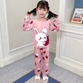 thumbnail image 1 of Pijamas Kawaii Sanrio Hello Kitty Cinnamoroll Kuromi para niños y niñas, ropa de dormir de Anime, traje de Casa de dibujos animados, regalos de primavera y verano, 1 of 4