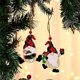 thumbnail image 2 of Gnomo de Navidad JM 4 piezas de adornos de madera decoración de gnomo de Navidad, 2 of 5