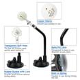 thumbnail image 3 of Table Tennis Trainer with Suction Cup Fixed Rapid Rebound Ping Pong Ball Machine, 3 of 7