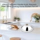 thumbnail image 4 of Stainless Steel Dome Dish Cover Table Food Cover Food Cover Western Restaurant Cover Teppanyaki Dis, 4 of 5