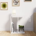 thumbnail image 4 of Mesa Auxiliar MORU POP Blanca con estantes, 4 of 9