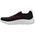 thumbnail image 4 of Zapatillas Skechers Go Walk Flex Ultra para Hombre Carbón/Naranja 8.5, 4 of 7