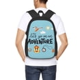 thumbnail image 6 of Daiia Let's Go on an Adventure Backpack for Men and Women -Durable Backpack Large Capacity, Water-Resistant Bag with Adjustable Straps and Laptop Compartment, 6 of 9