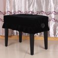 thumbnail image 3 of Plush Piano Stool Cover Single Piano Chair Protective Cover Piano Bench Case, 3 of 8