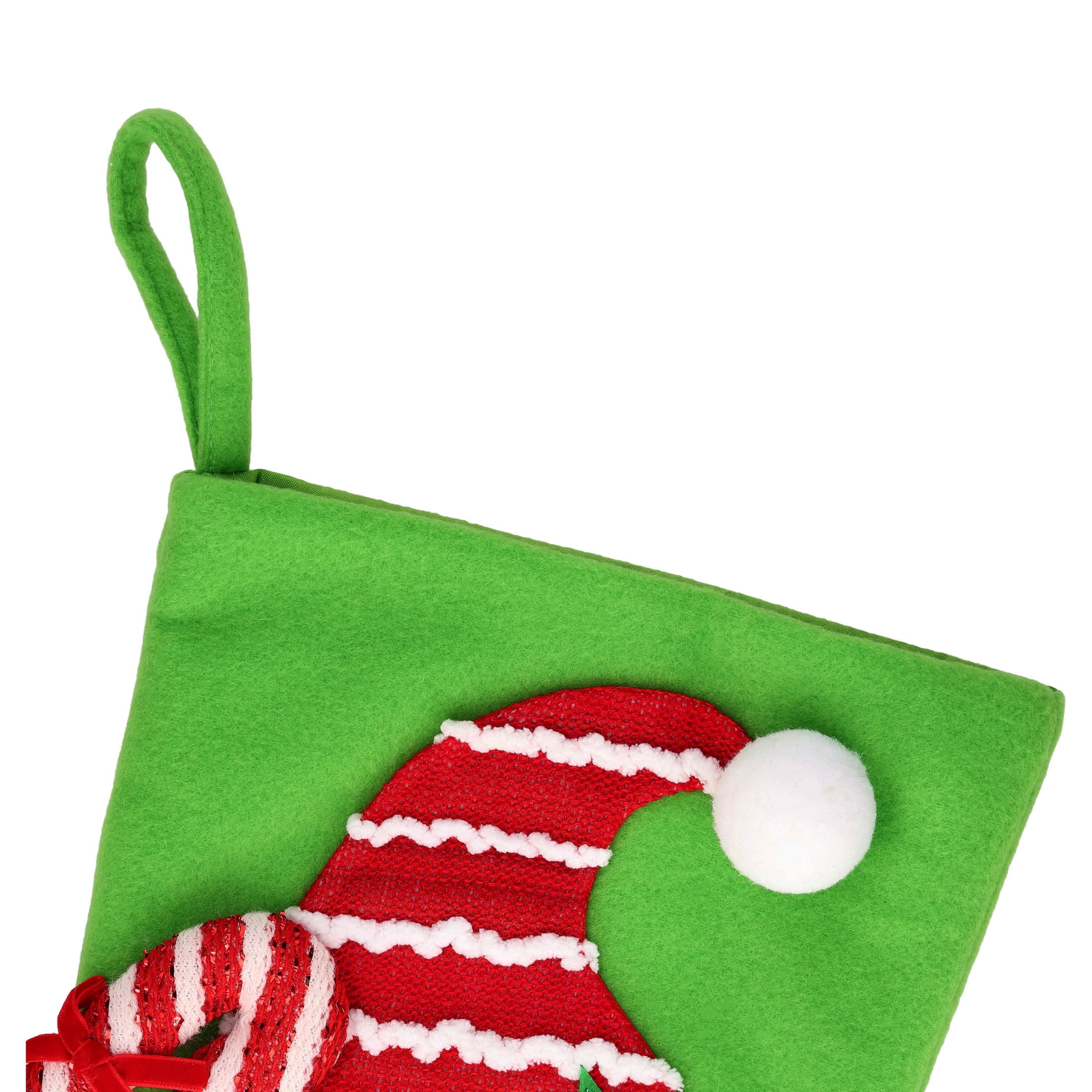 Fleece Snowman Christmas Stocking, Multicolor, 18", by Holiday Time