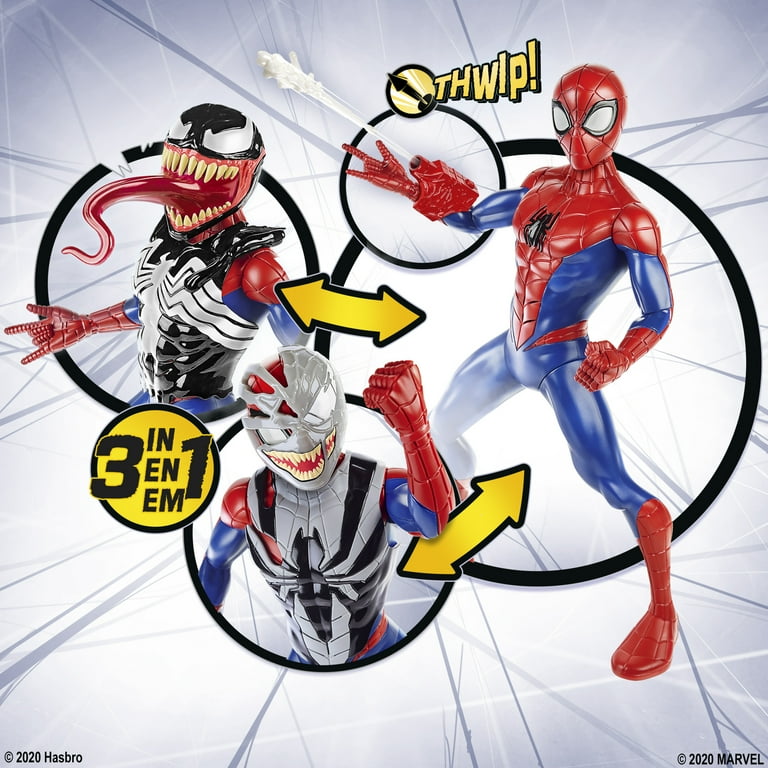 Marvel Spiderman: Maximum Venom Spiderman Kids Toy Action Figure