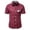 Red, variant on Linen Shirts for Men Short Sleeve Lapel Button Down Solid Color Lapels Shirts Slim Fit Holiday Floral Short Sleeve Shirt T Shirt Summer Shirts Men