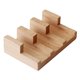 thumbnail image 5 of Soporte de madera para sushi, soporte para rollos de sushi, diseño japonés creativo, exhibición de alimentos 3 cuadrícula, 5 of 9
