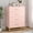 Pink, variant on 4 Drawer Dresser, Wooden Storage Tower with Metal Handles, 36" Tall Space Saving Storage Organizer​