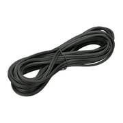Uxcell 15M/49.21Ft Rubber Window Screen Spline Sealing Strip, 5mm OD Black
