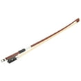 thumbnail image 1 of SHINYPASING Professional Wooden Violin Bow with Natural Horsetail Hair Well Balanced for Practice Use, 1 of 8