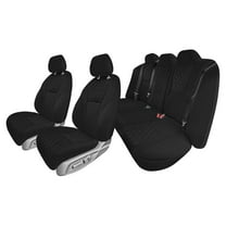 For Honda Accord 2023-2024 FH Group Neoprene Custom Fit Car Seat Covers - Sport SE, EX, EX-L, Touring, LX, Sport Hybrid - Black Full Set