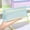 Blue-BU, variant on MMJ Double Layer Mesh Pencil Case Triangular Pen Bag Large Capacity for Students 8.7x3.9x2.2in