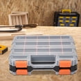 thumbnail image 2 of Caja Herramientas DQrwqpou Contenedor Hardware Almacenamiento Doble Cara Organizador Plástico Multifuncional, 2 of 9